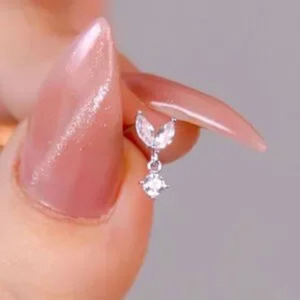 Swarovski Solid Silver Crystal Earrings